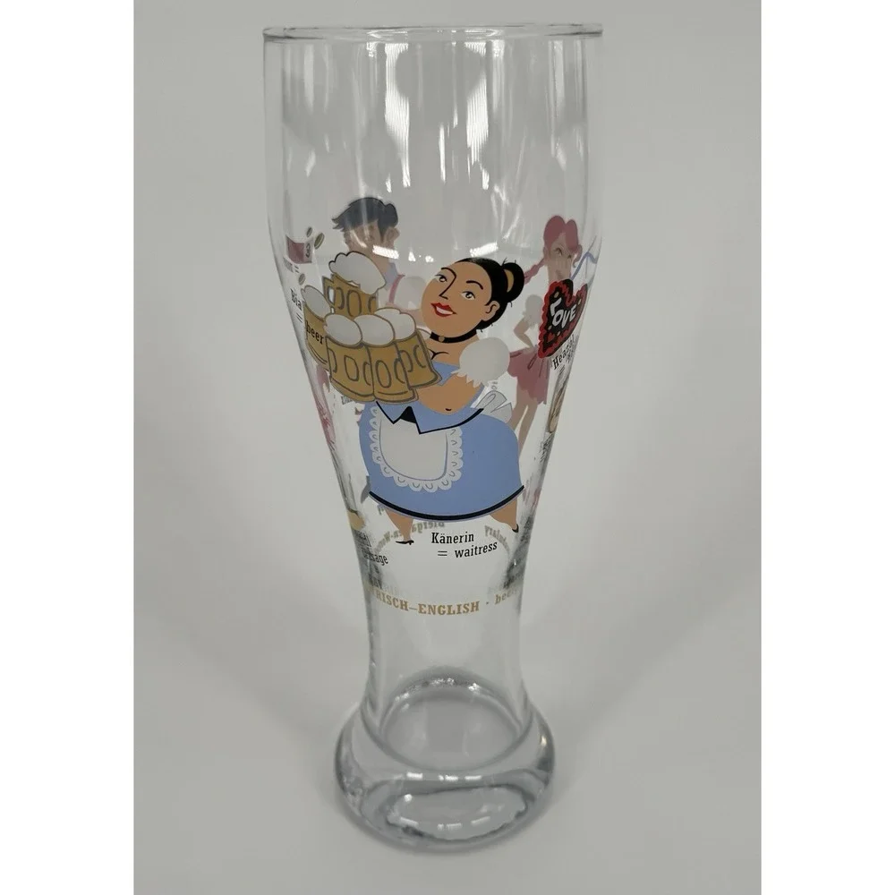 Ritzenhoff Beer Glass Weizen Collection Designer Nils Kunath 2006 Germany 9 1/4